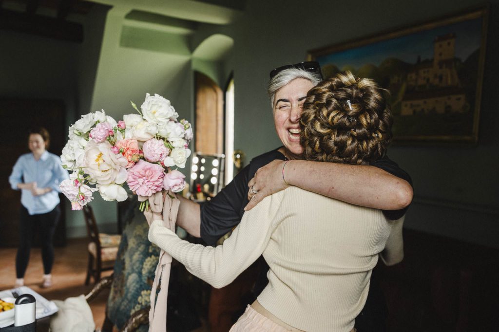 Ganz viele Emotionen bei einer Hochzeit im Ferienhaus